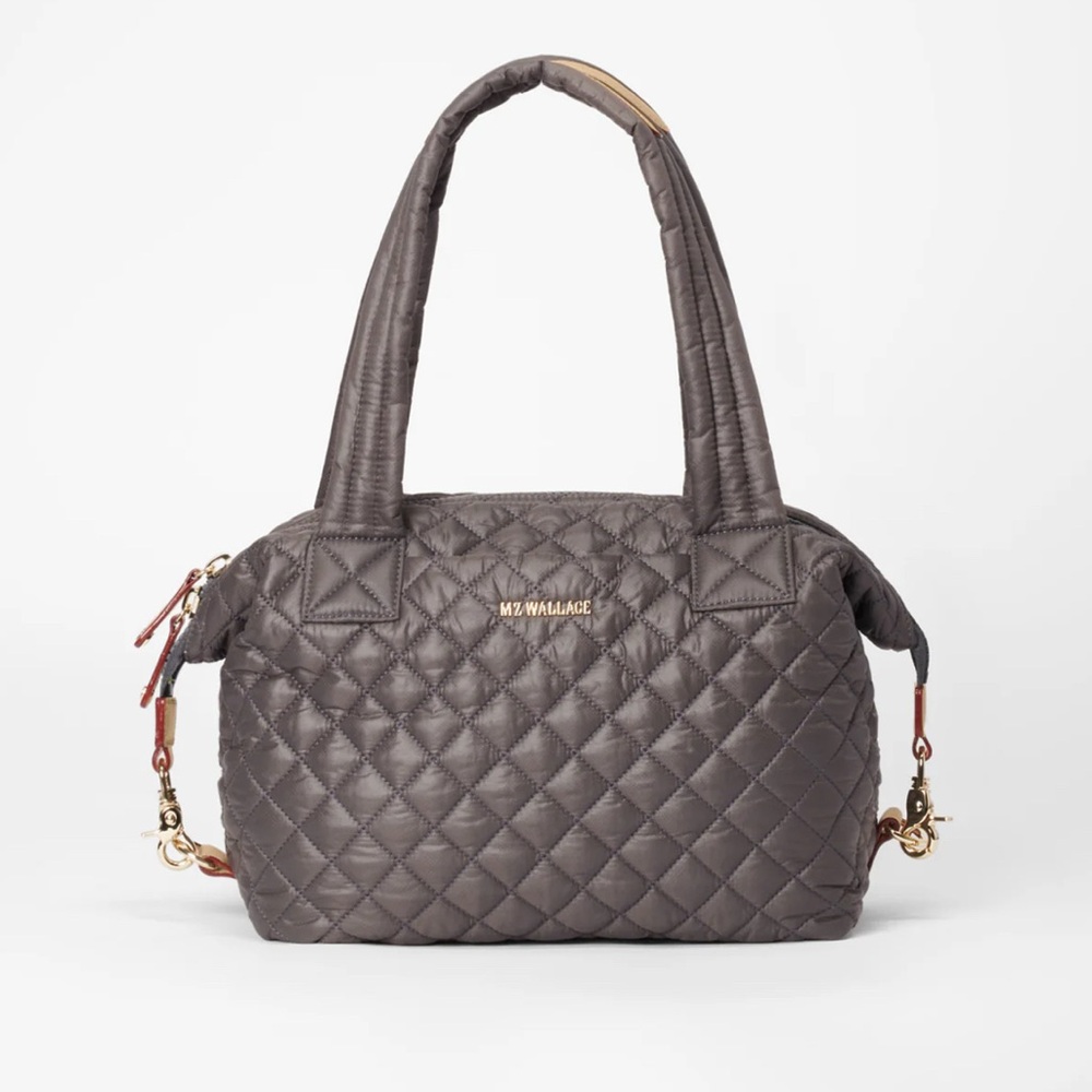 MZ Wallace Quilted Sutton Bag in Magnet